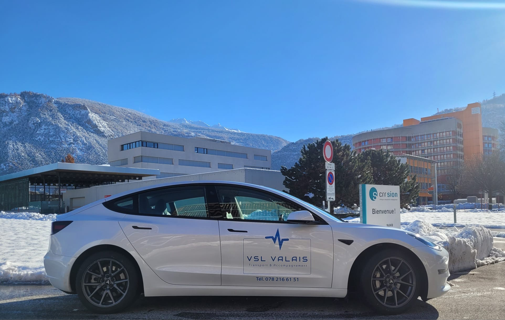 Tesla Model 3 VSL Valais